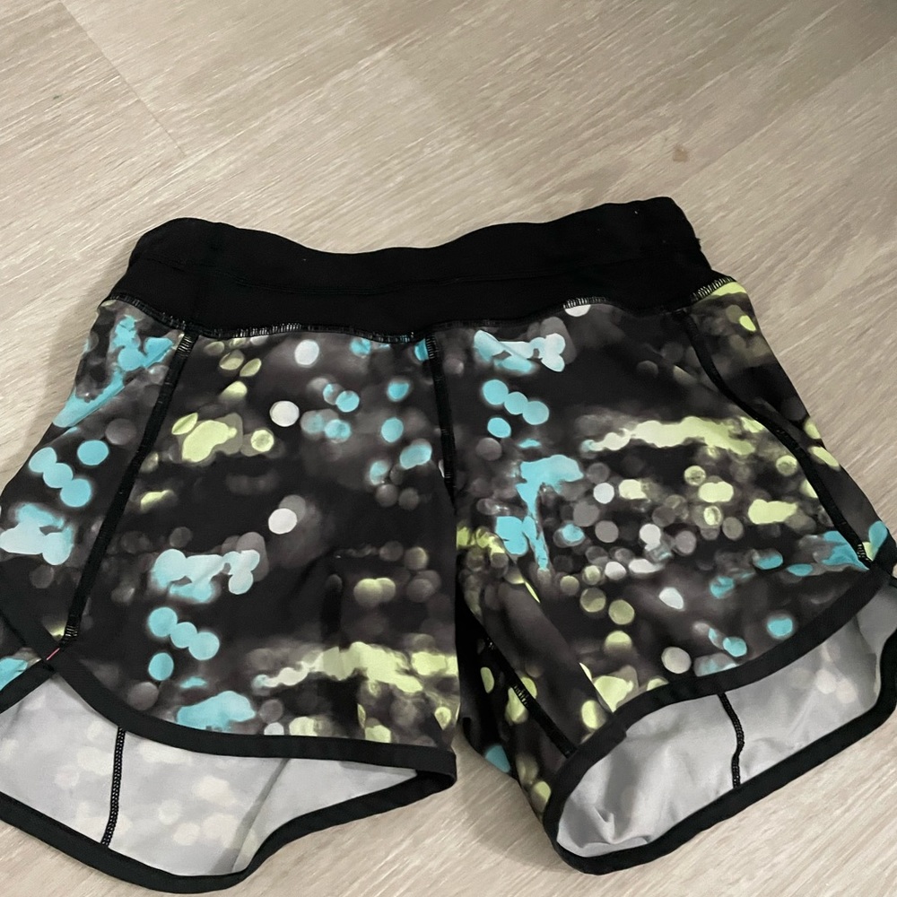 Ivivva size 12 these are longer than the 2.5 shorts